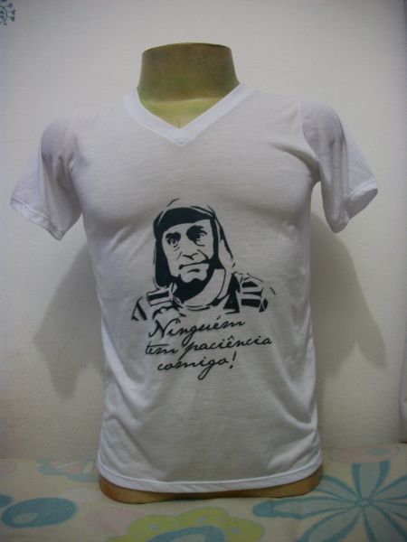 Camisa Ninguem Tem Paciencia Comigo